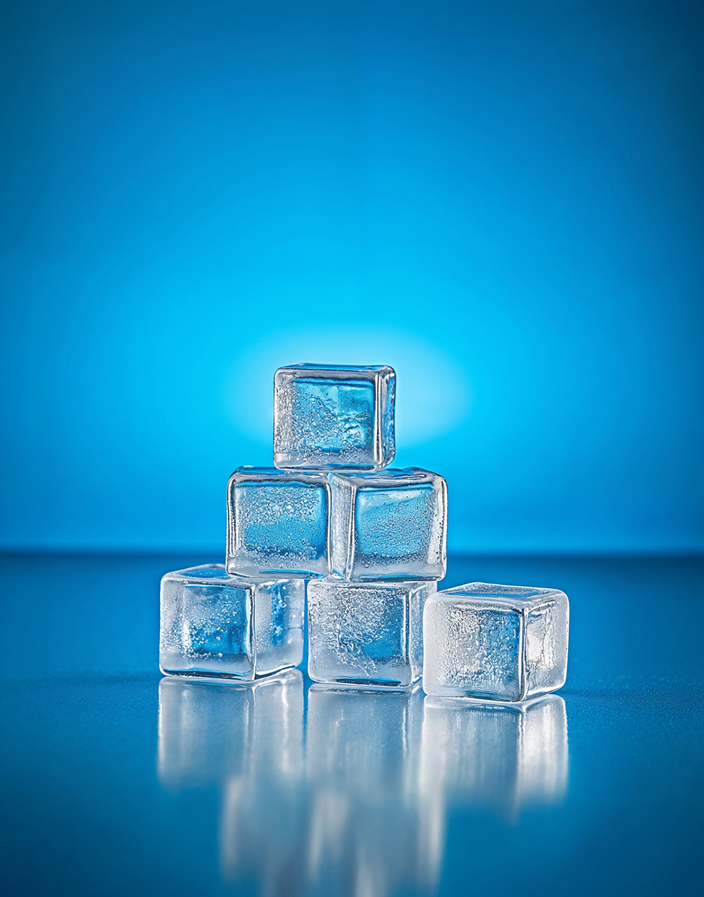 Schmuckbild Tiefkühlwaren Eiswürfel